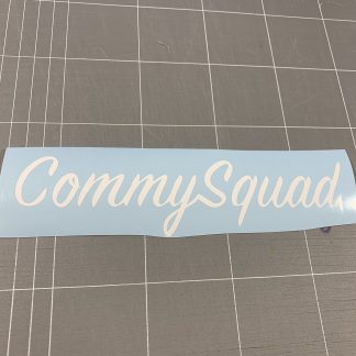 Commy Squad Decal